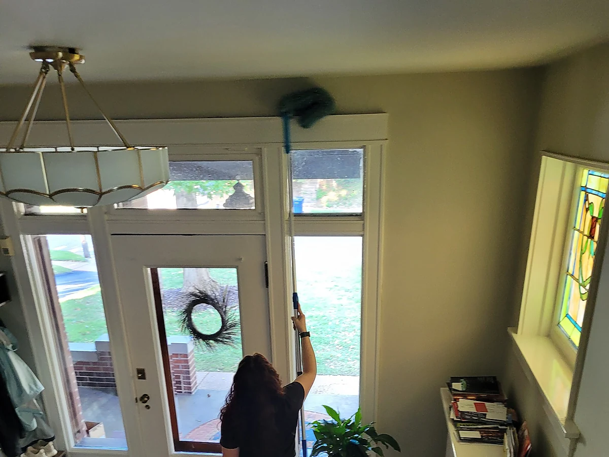 Two Ladies Cleaning, LC - High Trim Dusting