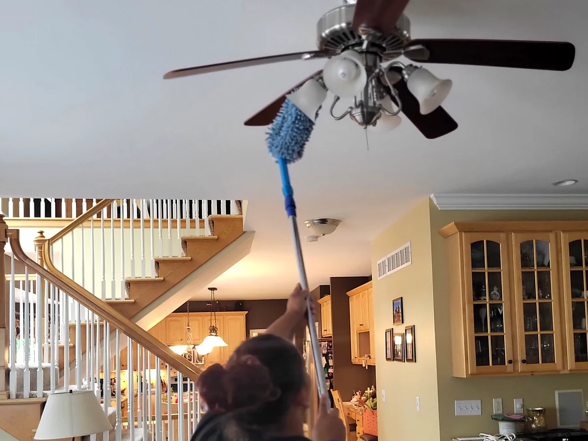 Two Ladies Cleaning, LC - Ceiling Fan Cleaning